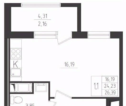 квартира г Красное Село ул Лермонтова 15к/2 метро Проспект Ветеранов фото 1