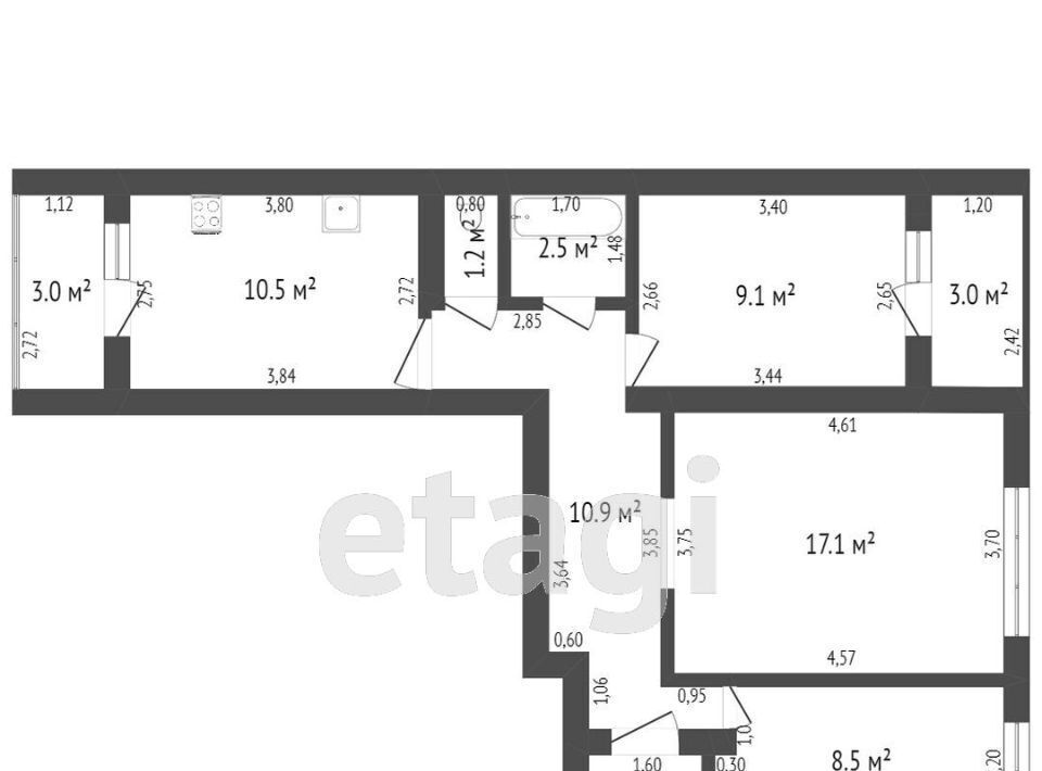 квартира г Стерлитамак ул Артема 103 фото 13