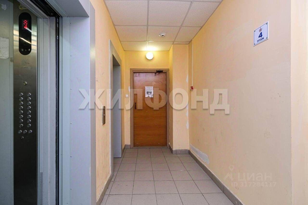 квартира г Новосибирск р-н Октябрьский ул В.Высоцкого 53 ЖК «Лазурный» фото 20