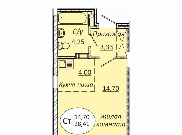 квартира г Новосибирск р-н Октябрьский Золотая Нива ул 2-я Воинская 53 фото 1