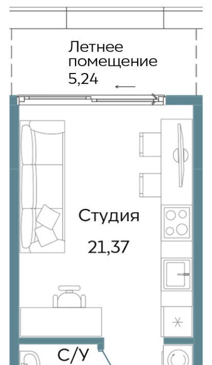 квартира г Саки ул Морская TEMPO фото 1