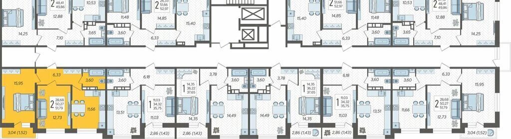 квартира г Краснодар ЖК «Смородина» фото 2