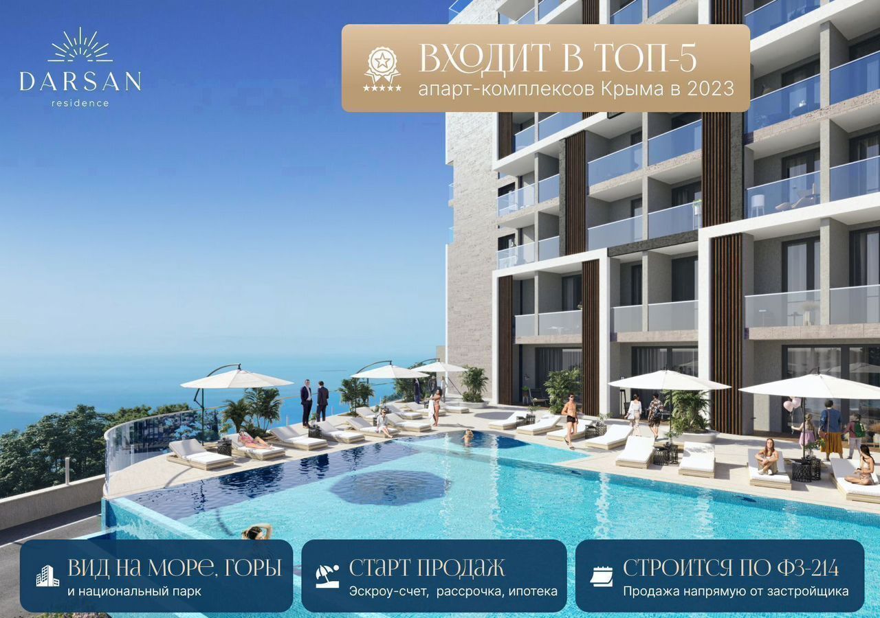 квартира г Ялта ул Войкова 39а корп. 2 фото 5