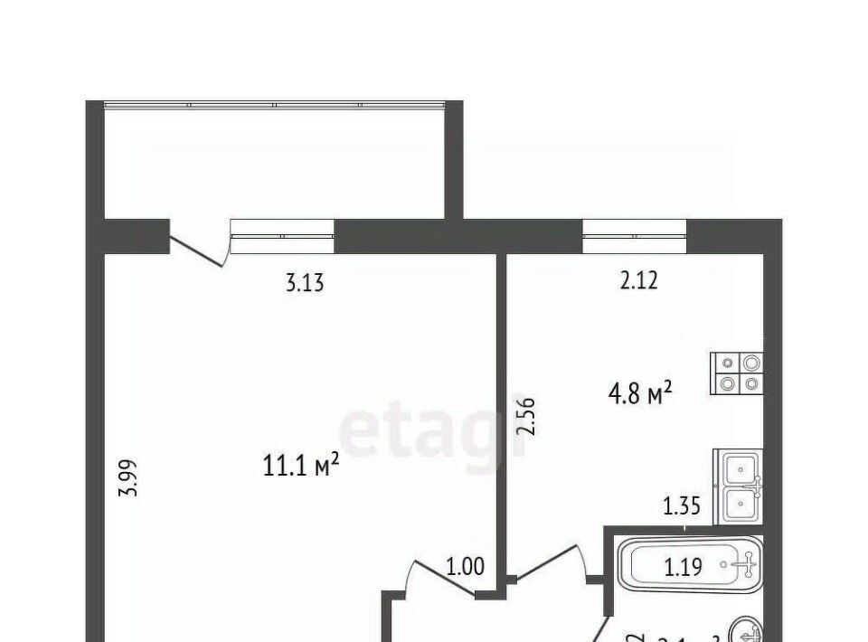квартира г Калининград р-н Центральный ул Красная 93 фото 2