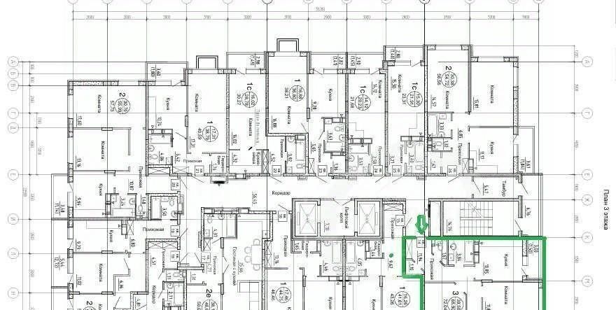 квартира г Воронеж р-н Коминтерновский ул Независимости 78бк/2 фото 2