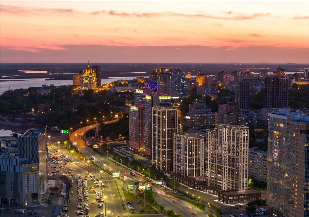квартира г Хабаровск р-н Индустриальный ул Блюхера 4 ЖК «СЕЗОНЫ» фото 3