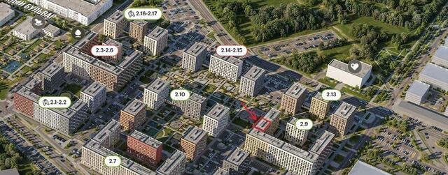 г Красногорск п Ильинское-Усово Павшино ЖК Ильинские Луга к 2. 9 фото