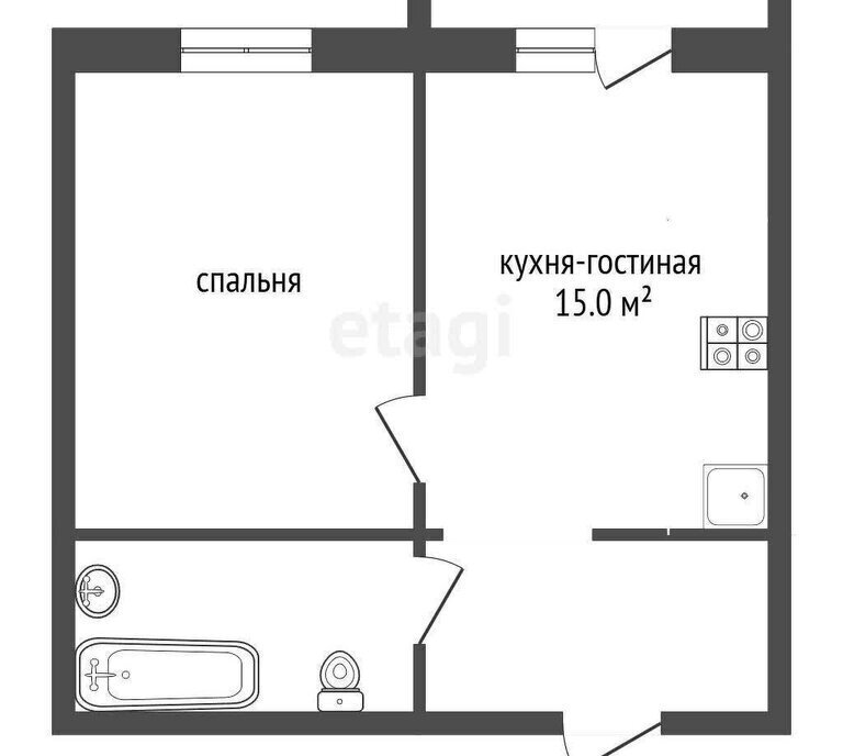квартира г Миасс пр-кт Макеева 80 фото 1