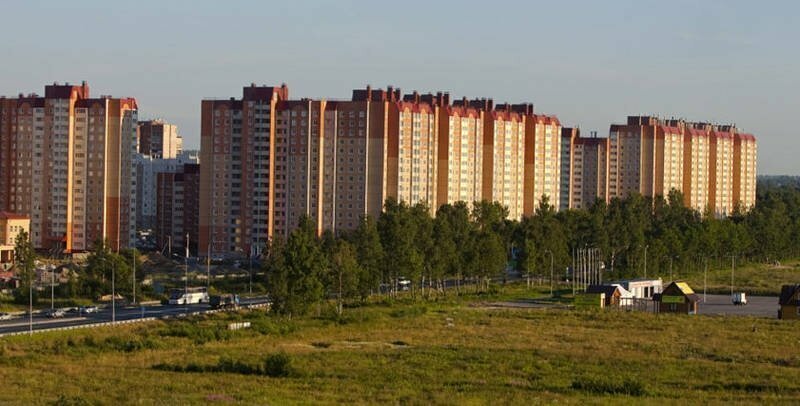 квартира г Санкт-Петербург метро Автово ул Коммунаров 188к/3 территория Горелово, Ленинградская область фото 7