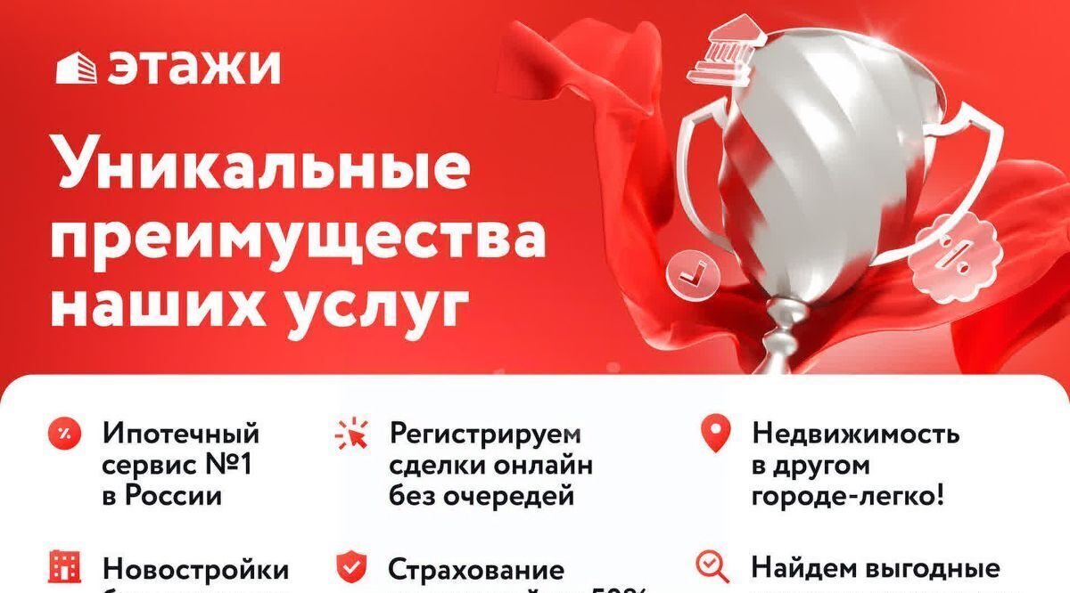 квартира г Тамбов р-н Советский ул Кавказская 1б фото 2
