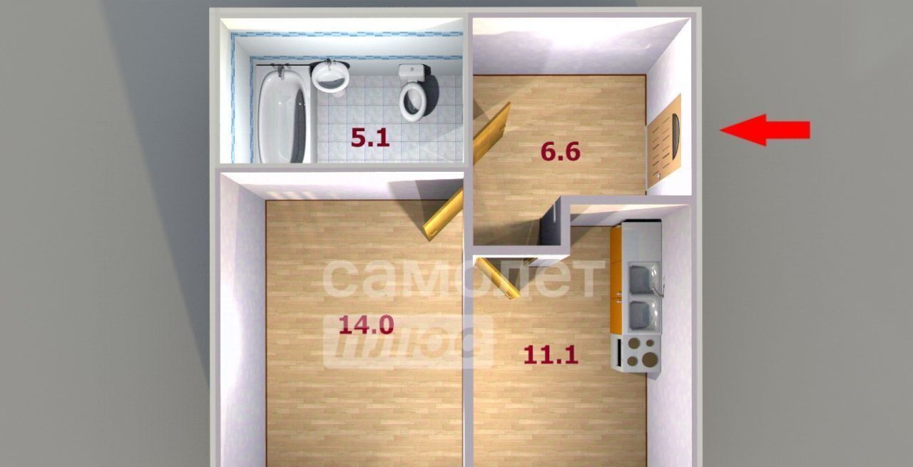квартира г Екатеринбург Уральская ул Свердлова 32 фото 2