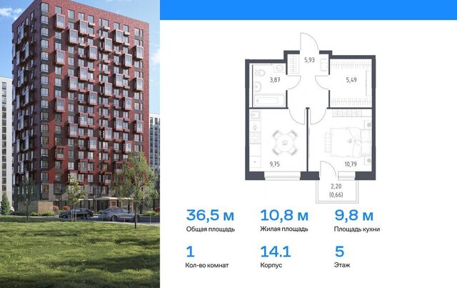 д Мисайлово ЖК «Пригород Лесное» Домодедовская, к 14. 1 фото