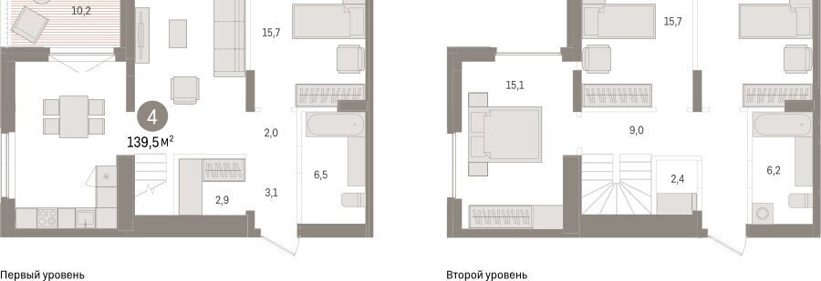 квартира г Новосибирск Заельцовская ул Аэропорт фото 2