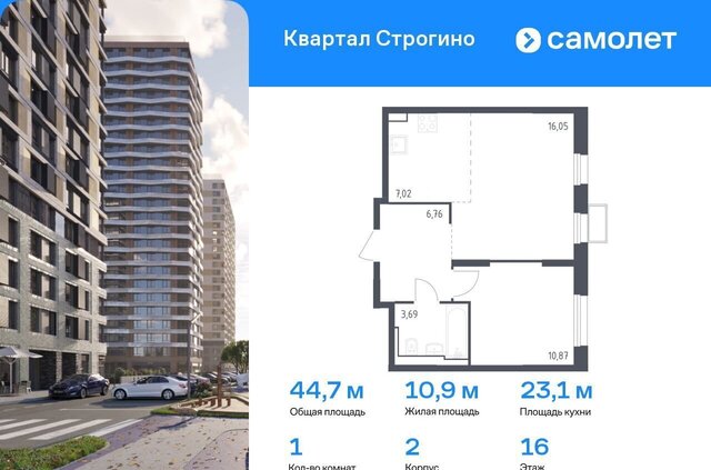 ЖК «Квартал Строгино» к 2, Московская область, Красногорск фото