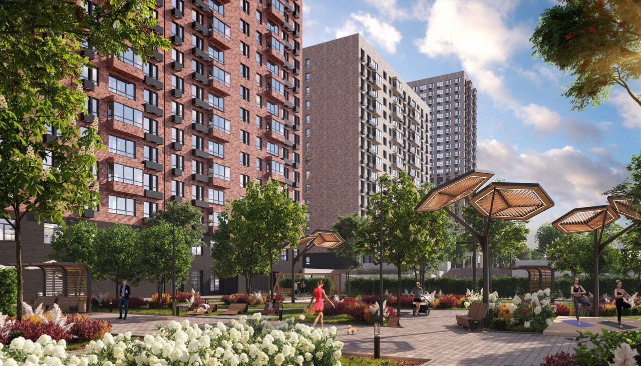 квартира г Новороссийск р-н Южный 17 мкр. ул. Мурата Ахеджака, стр. 1В фото 6