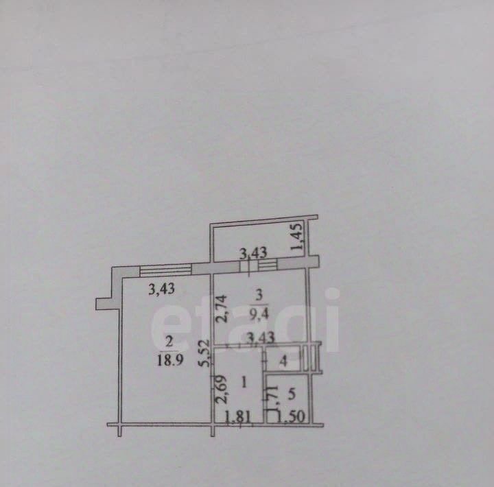 квартира г Липецк р-н Октябрьский ул. А. Г. Стаханова, 18Б фото 2