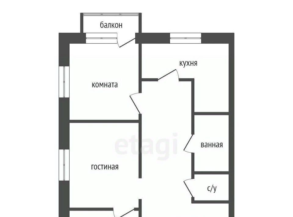 квартира г Железногорск ул Школьная 38 фото 2