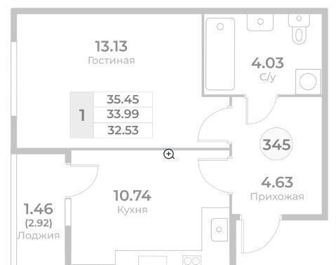 квартира г Калининград р-н Ленинградский ул Пригородная ЖК «Легенды Девау» жилой дом фото 3