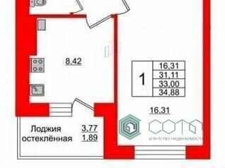 квартира р-н Светлогорский г Светлогорск ул Молодежная 1 фото 1