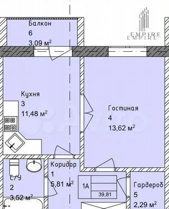 квартира г Грозный Кабардинская ул., 40 фото 1