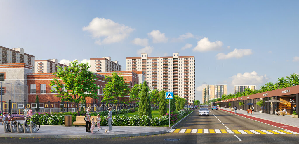 квартира г Краснодар р-н Прикубанский ул им. лётчика Позднякова 2к/20 ЖК «Дыхание» фото 3