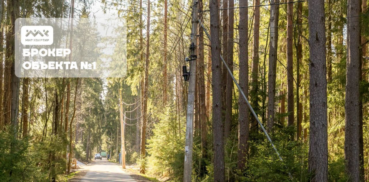 земля г Зеленогорск Курортный ул 1-я Лесная 18 фото 1