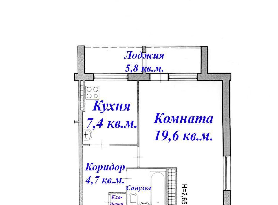 квартира г Волгоград р-н Краснооктябрьский ул им. генерала Штеменко 41 фото 24