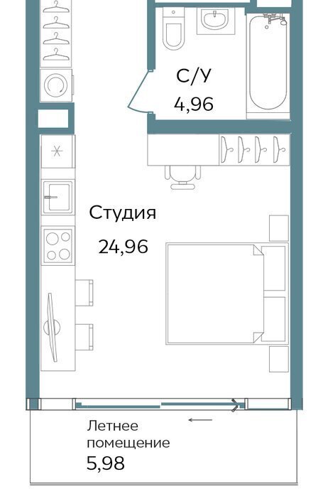 квартира г Саки TEMPO курортный кластер Темпо фото 1