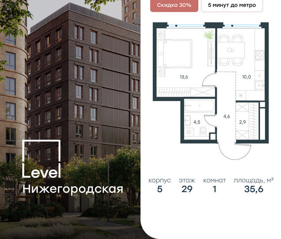 жилой комплекс Левел Нижегородская, 4 фото