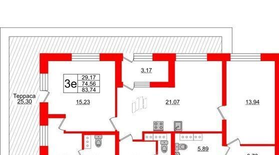 метро Лесная дом 3к/3 фото