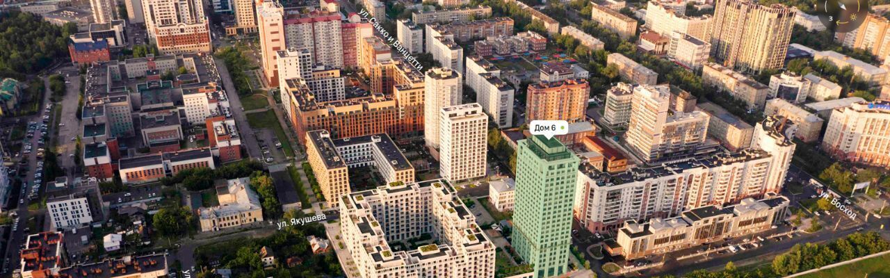 квартира г Новосибирск р-н Октябрьский Речной вокзал ул Сакко и Ванцетти 21 фото 2