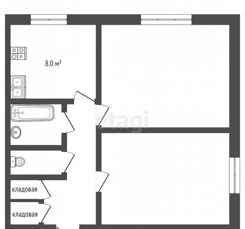 квартира г Ярославль р-н Кировский ул Рыбинская 28/35 фото 7