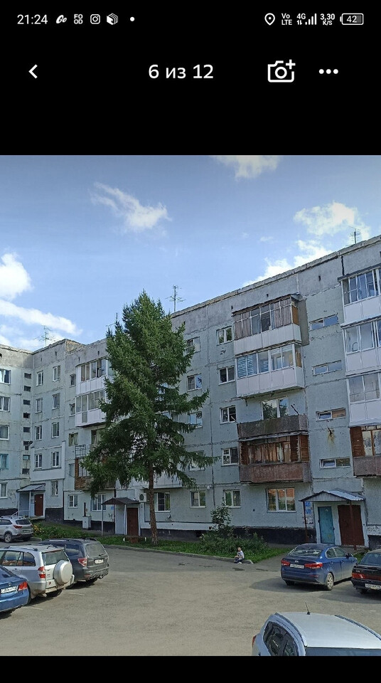 квартира г Кемерово рп Кедровка р-н Рудничный м-н, Нагорная, 5 фото 2