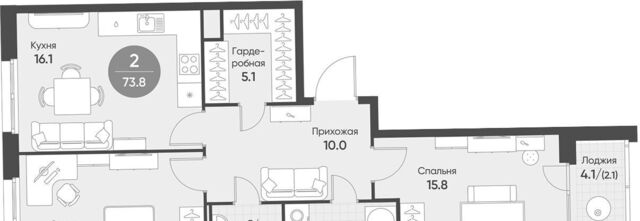 ЖК «Счастье в Кольцово» 1 Золотая Нива фото
