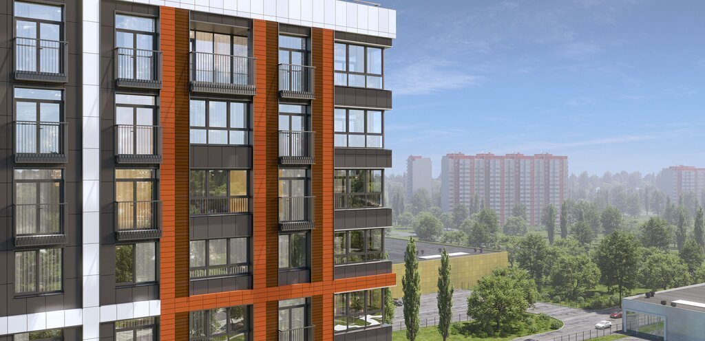 квартира г Череповец пр-кт Октябрьский 96 ЖК дом Maxi Life на Октябрьском фото 9