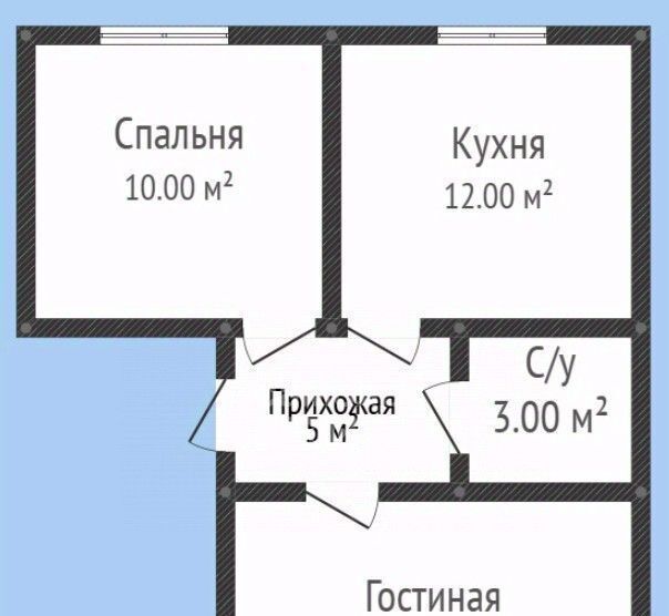 квартира г Махачкала городок Научный р-н Кировский ул. Самурская, 85 фото 2