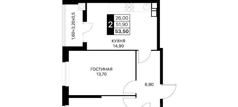 квартира г Ростов-на-Дону р-н Первомайский Смартполет жилой комплекс фото 1