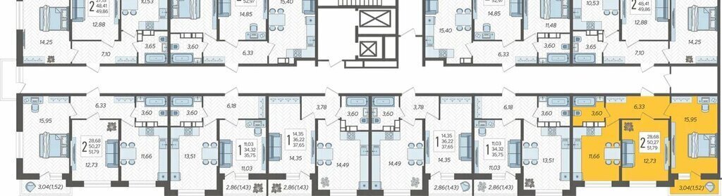 квартира г Краснодар ЖК «Смородина» фото 2