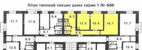 квартира г Санкт-Петербург метро Академическая пр-кт Гражданский 77к/3 округ Академическое фото 32