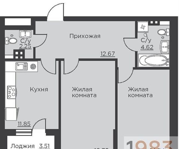 квартира р-н Центральный з/у 116/25 фото