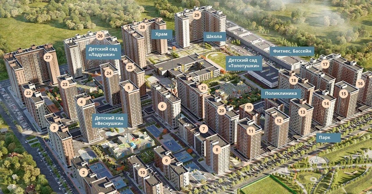 квартира г Краснодар п Знаменский микрорайон «Родные просторы» р-н Карасунский фото 5