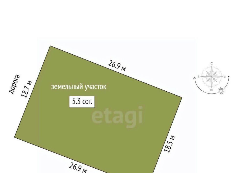 дом г Тюмень р-н Калининский снт Дубравушка ул. Ягодная фото 2