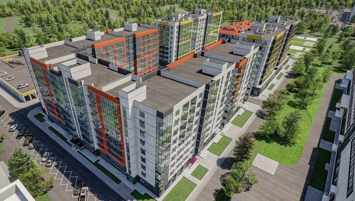 квартира г Краснодар р-н Прикубанский ул им. генерала Корнилова 2/1 фото 1