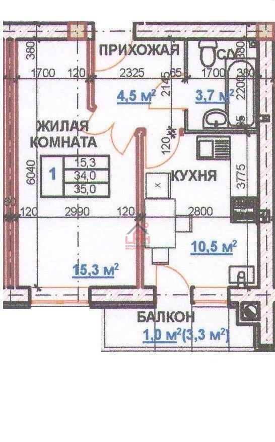 квартира г Ессентуки ул Очаровательная 16 фото 2