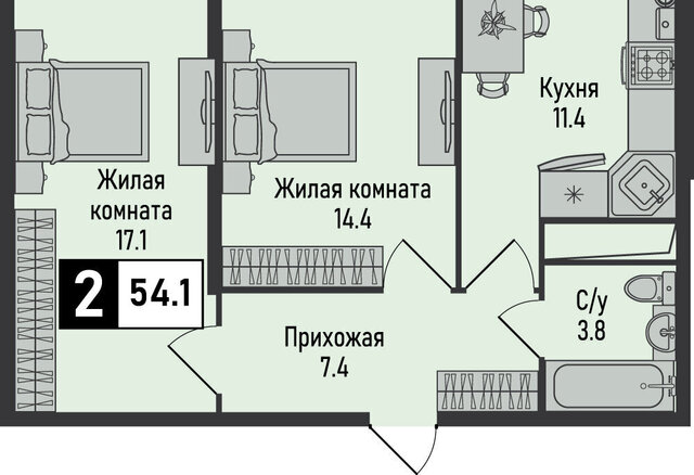 п Иноземцево п Капельница ЖК «Живописный» фото
