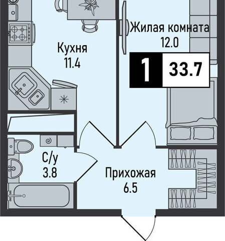 п Иноземцево п Капельница ЖК «Живописный» фото