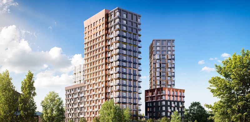 квартира г Казань ул Даурская Аметьево, секц. 1. 1-1.2 фото 3