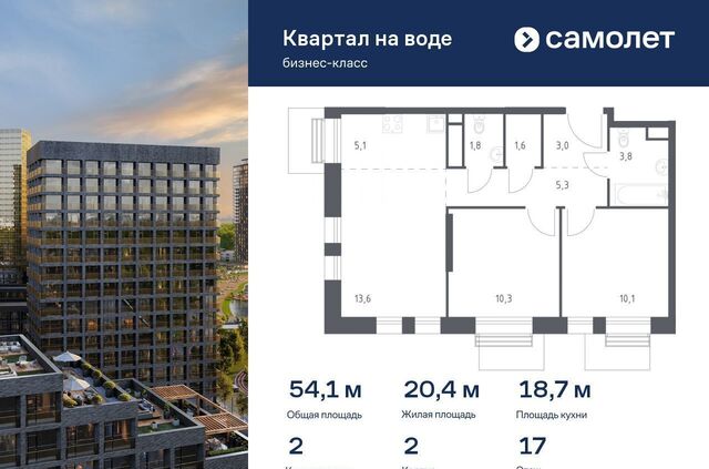 метро Печатники Перерва микрорайон Курьяново, жилой комплекс Квартал на воде, 2 фото