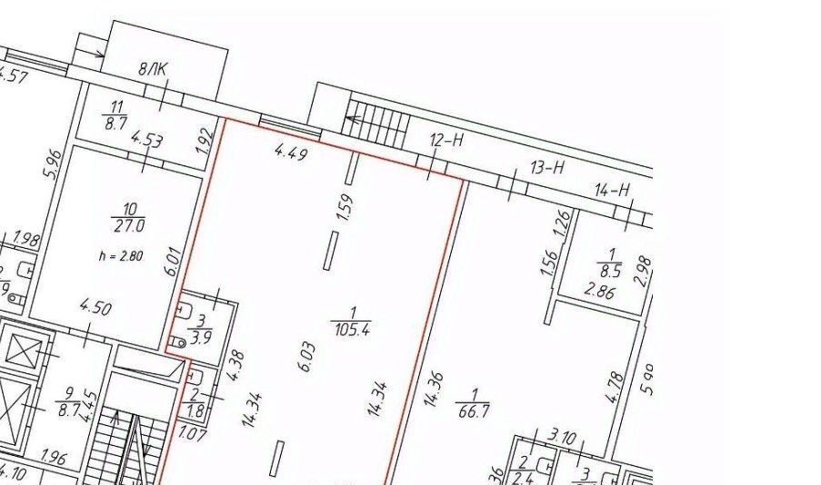 свободного назначения г Санкт-Петербург пр-кт Приморский 52к/1 Старая Деревня фото 2