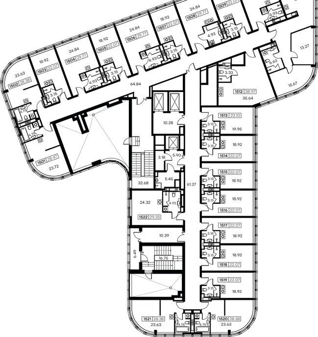 квартира г Санкт-Петербург метро Ладожская ЖК GloraX City Заневский фото 2